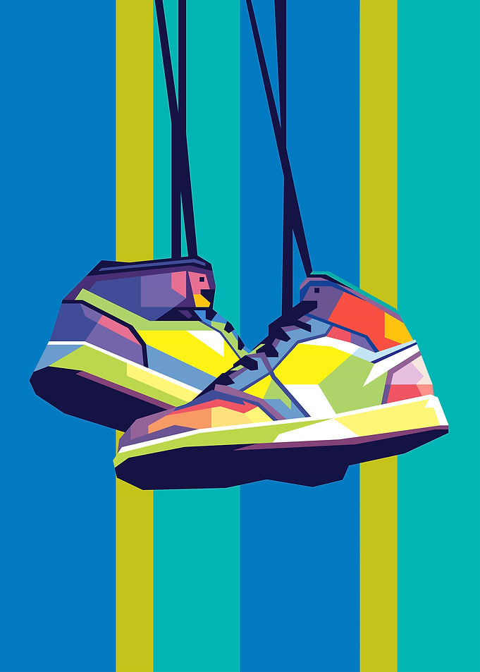 Shoes Pop Art