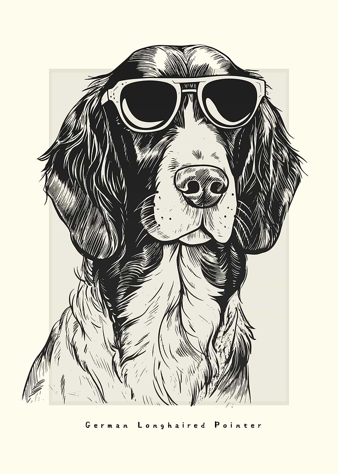 German Longhaired Pointer