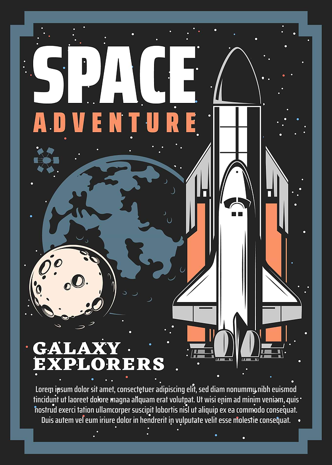 vintage retro space