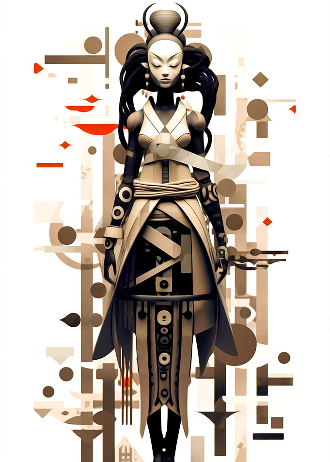 Abstract Woman