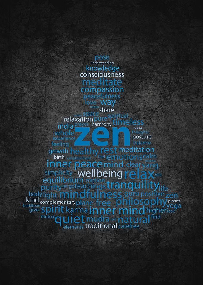 Zen Yoga pose