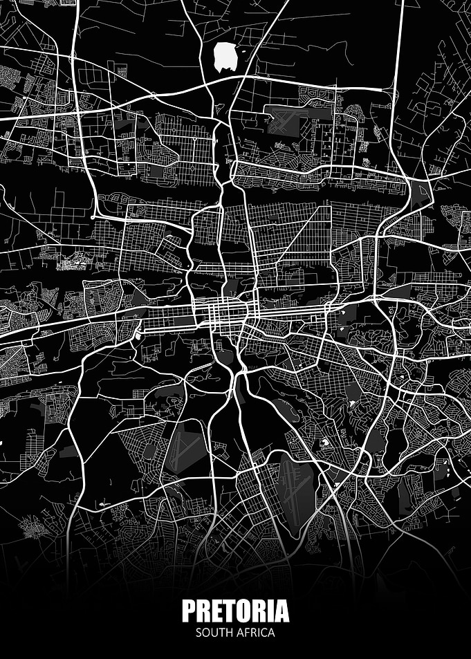 Pretoria South Africa Map