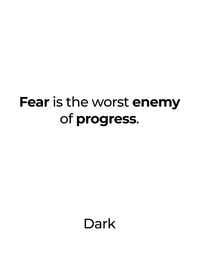 Dark Poster Serie
