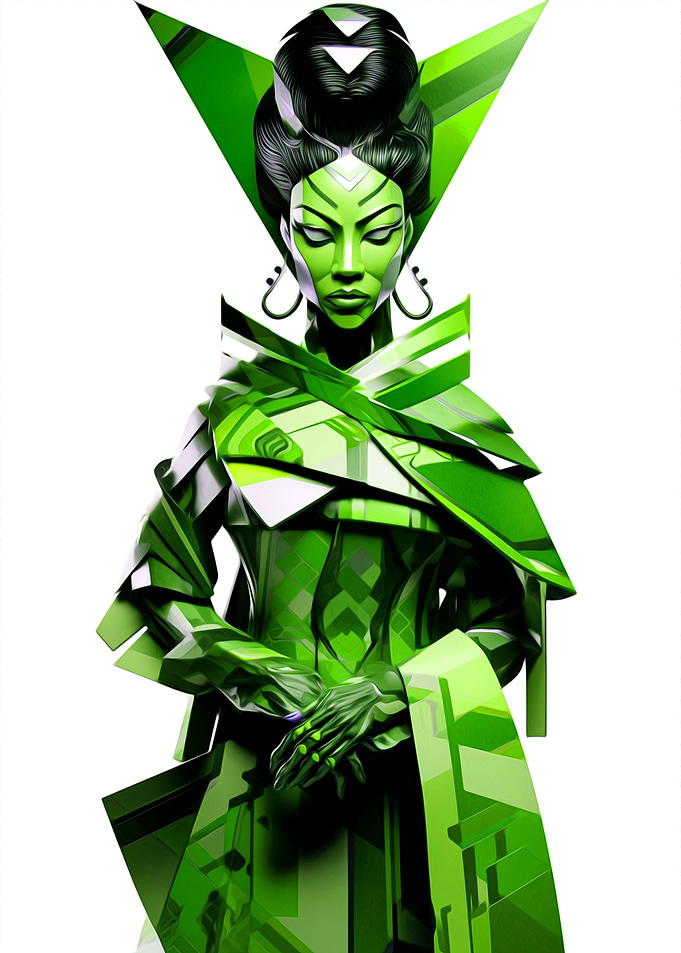 Abstract Woman
