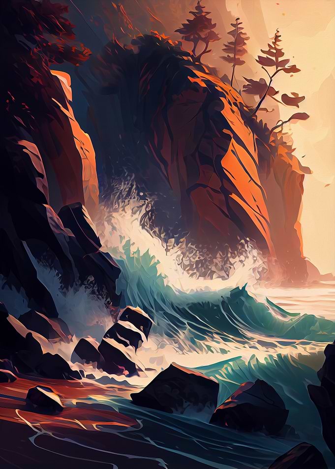 Wild Nature Landscape Art