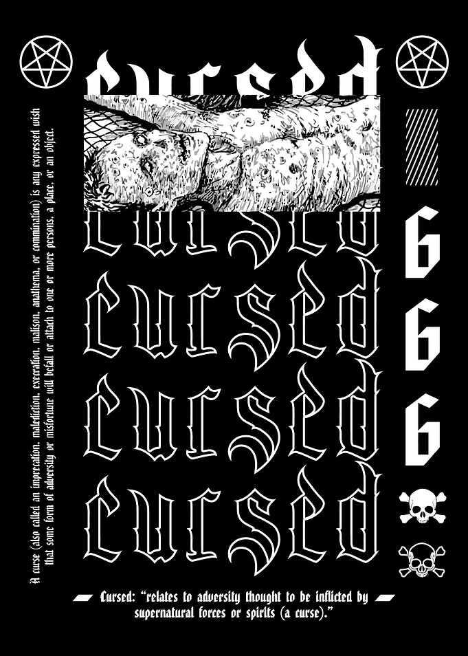 Cursed Dark Poster 666