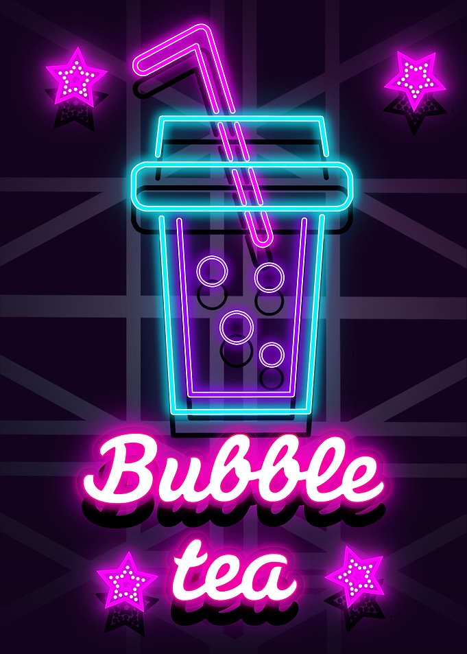 Bubble Tea Neon