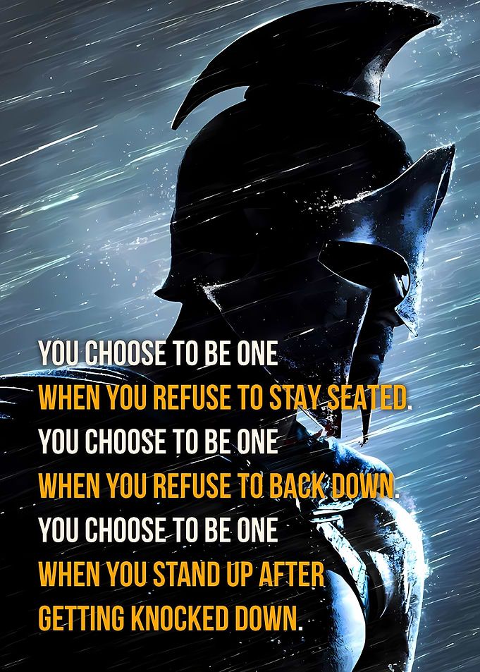 Motivational Spartans