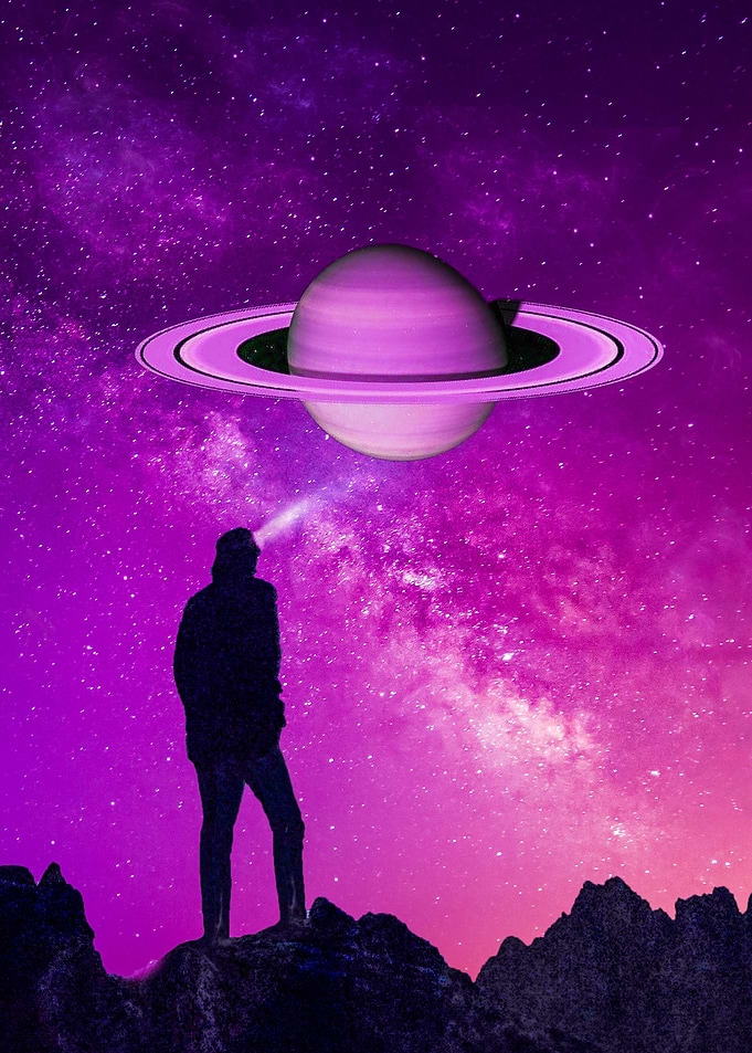 Looking For Planet Saturn