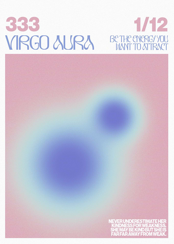Virgo zodiac aura
