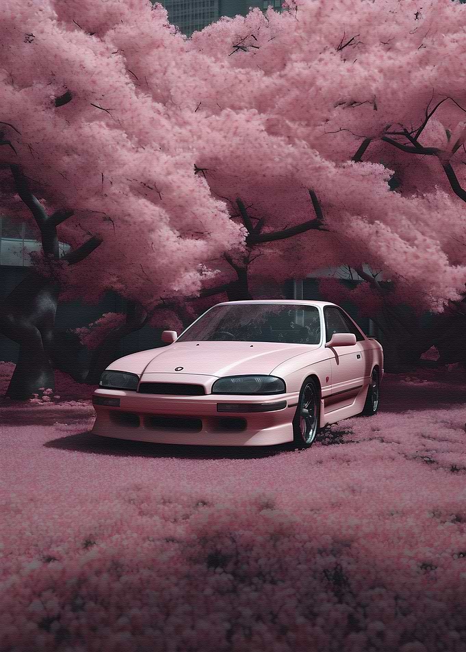 JDM Car Cherry Blossom