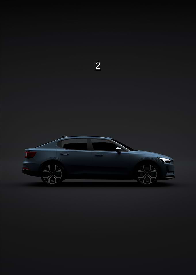 Polestar 2 2020 Blue