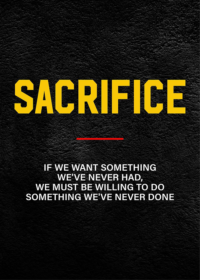 sacrifice definition