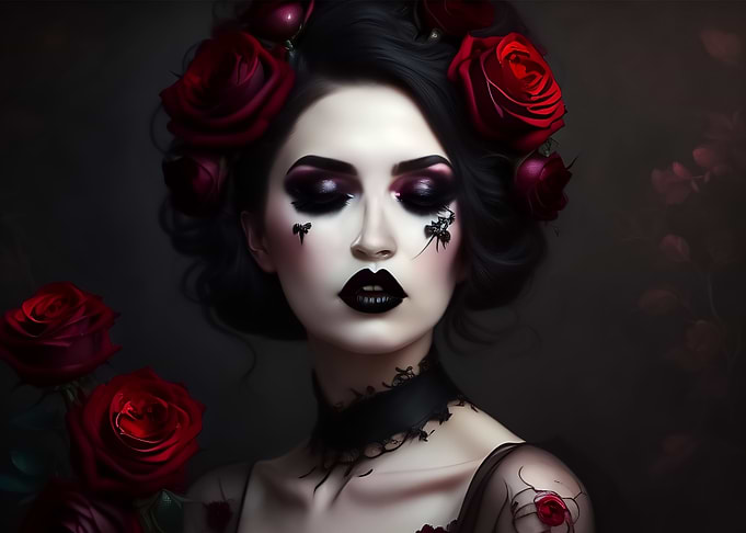 Goth Rose