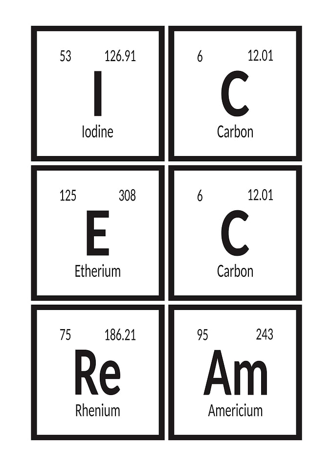 Ice Cream Periodic Table