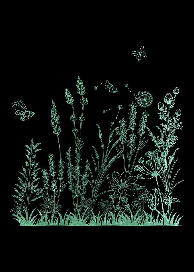 Retro Wildflowers