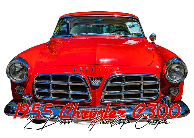 1955 Chrysler C300 Coupe
