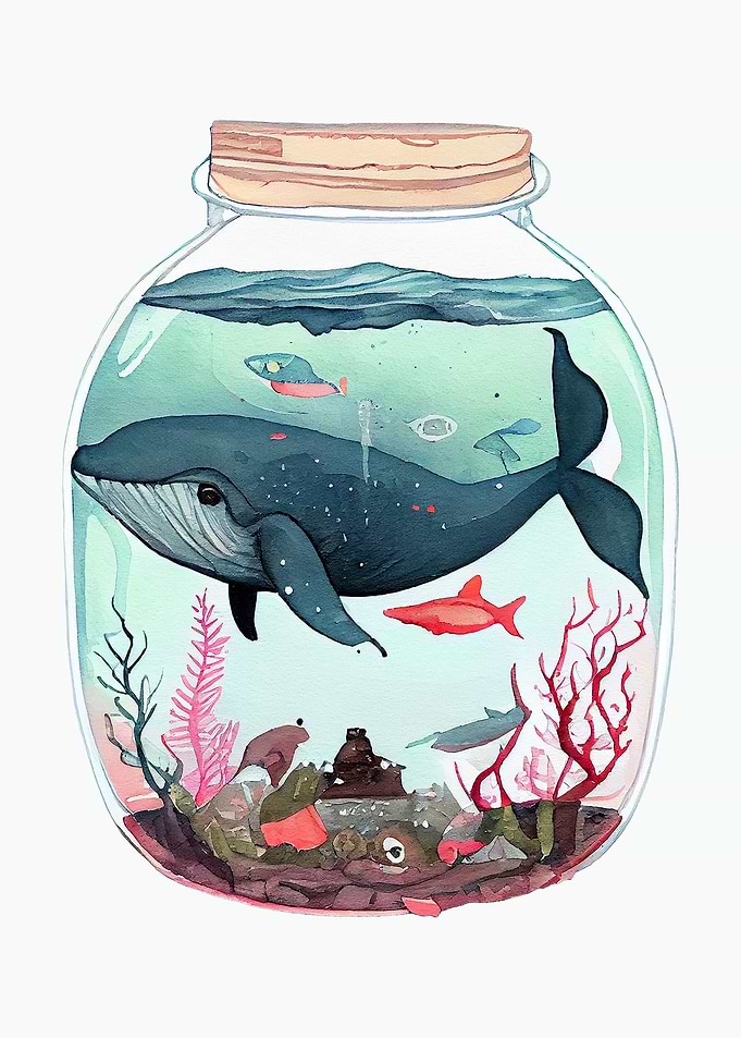 Sea Lives In The Bottle