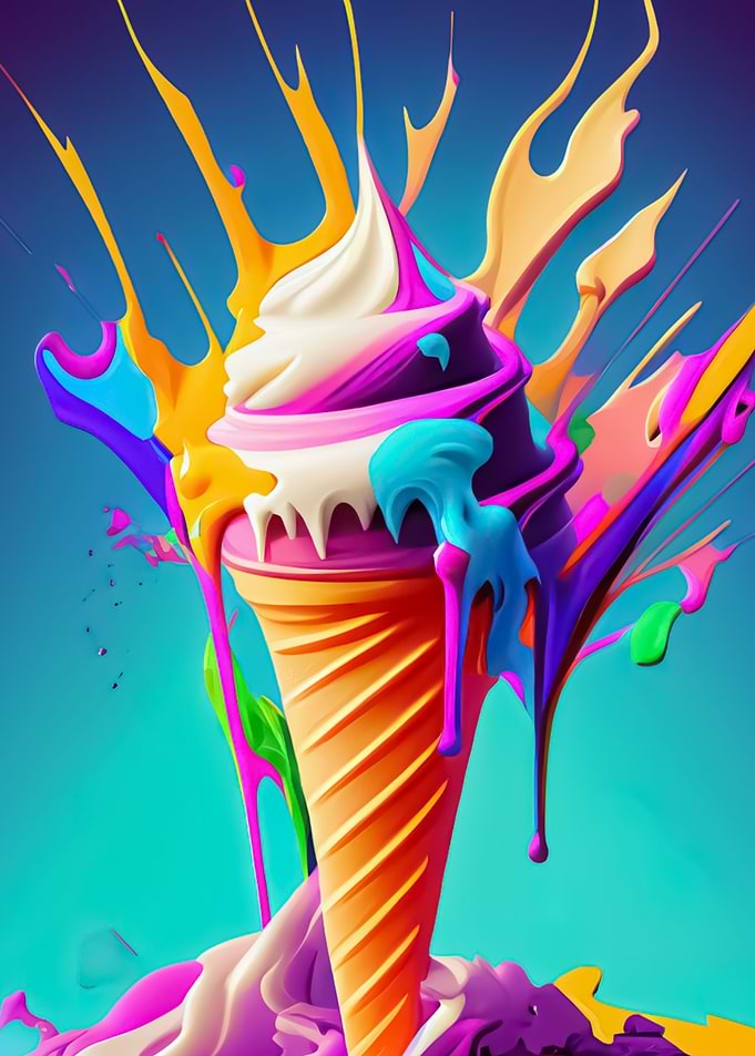 exploding ice cream 2