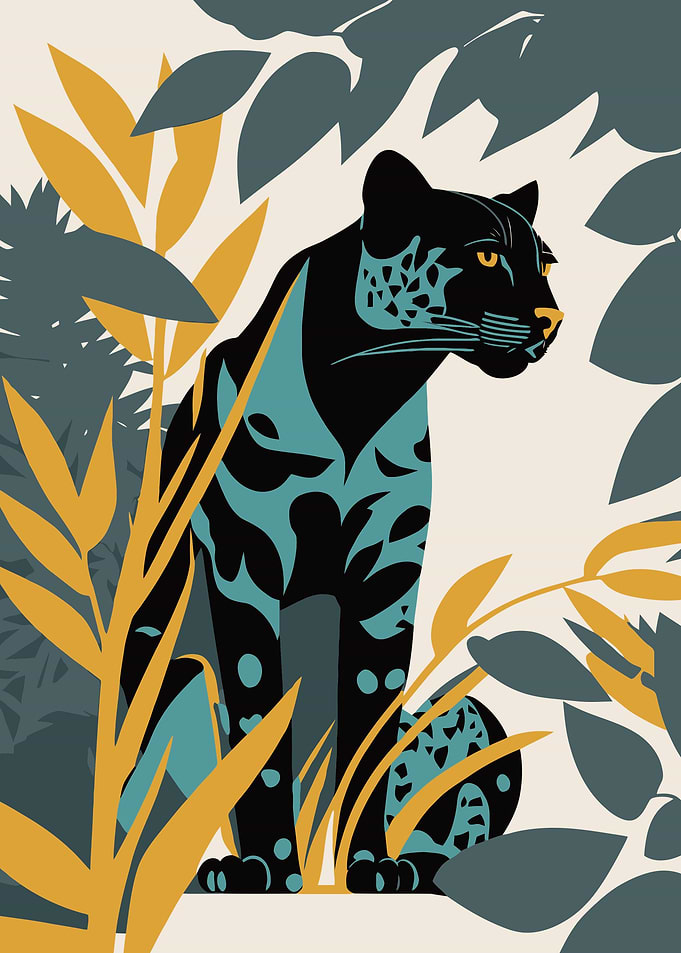 Leopard silhouettes