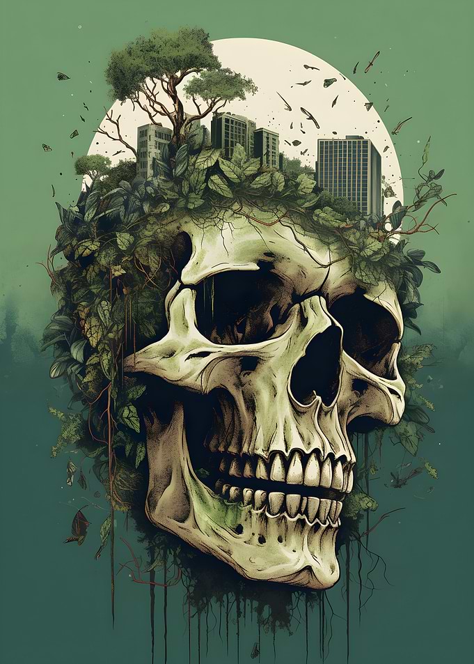 Forest on Skull