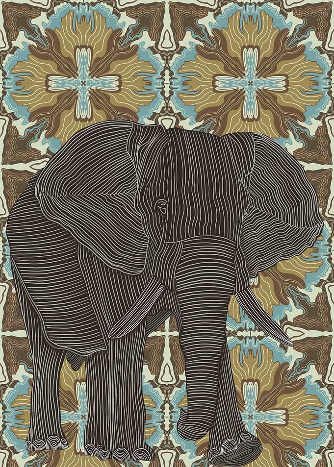 Majestic African Elephant