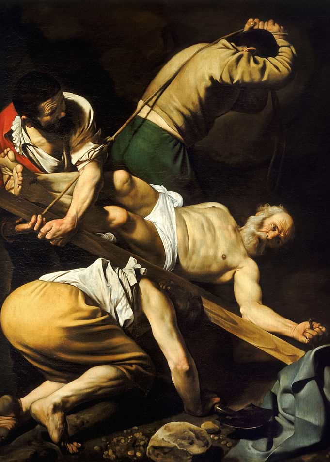 Crucifixion of St Peter