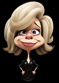 Joan Rivers caricature