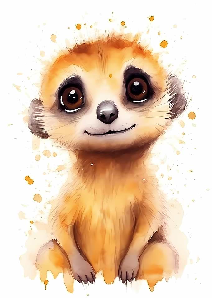 Meerkat Watercolors