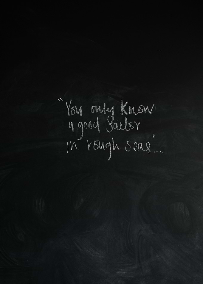 text art sailors sayings