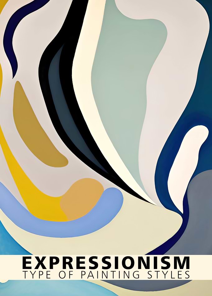Expressionism Style Poster