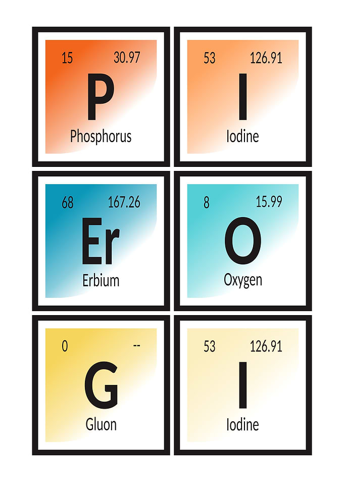 Pierogi Periodic Table
