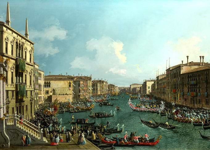 Regatta Canale Grande 1735