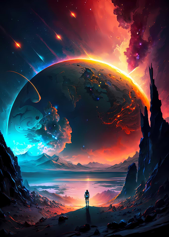 Cosmic Lady Warrior