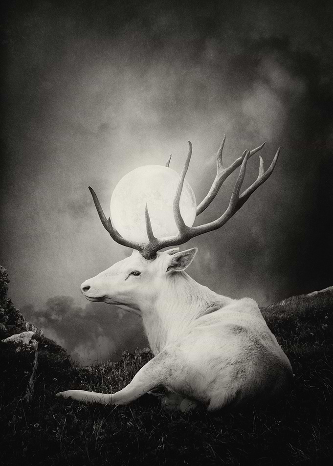 Keeper of the Moon Sepia