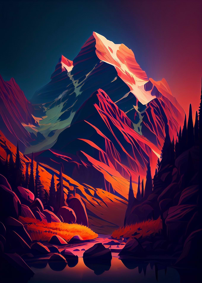 Surreal Nature Landscape