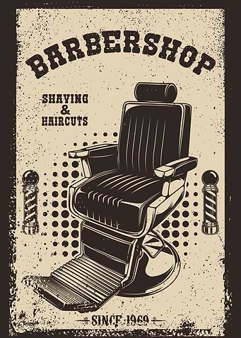 Barber chair and tools