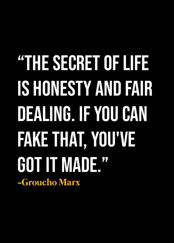 Groucho Marx Quote