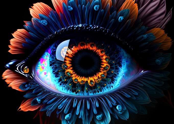 Colorful Eye