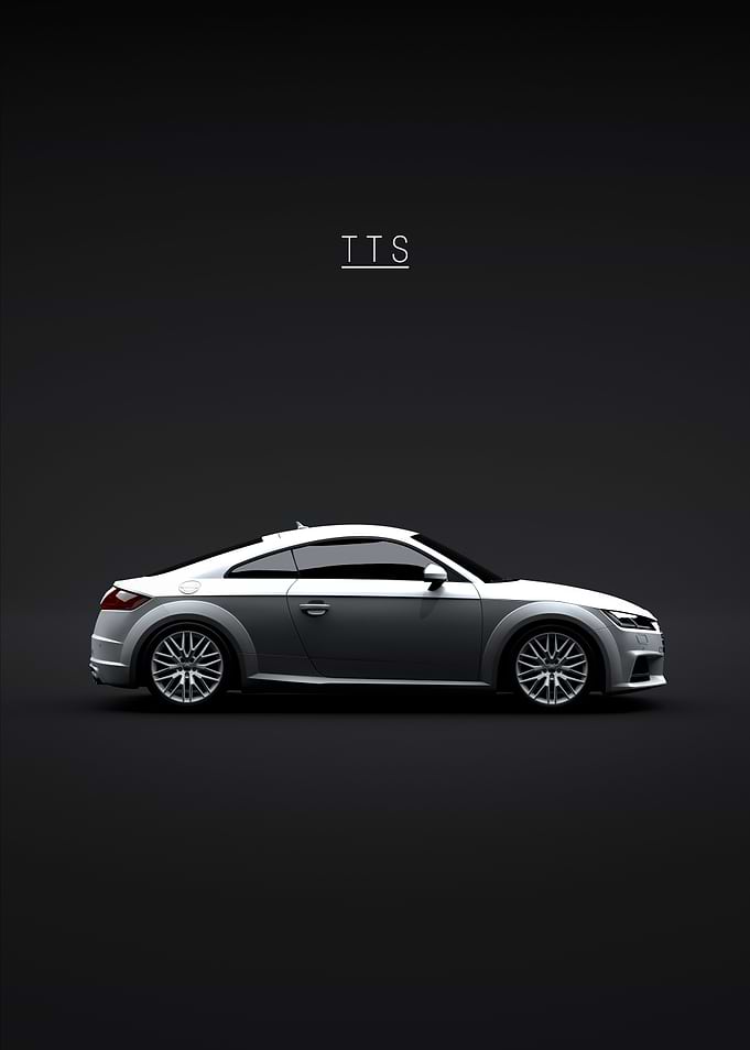 Audi TTs 2015 White
