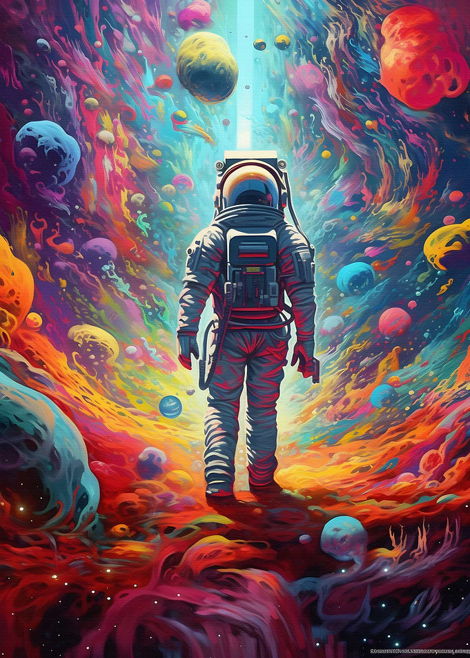 i am in space