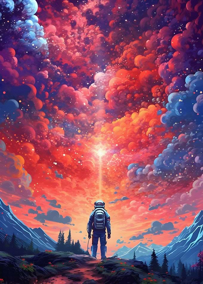 i am in space