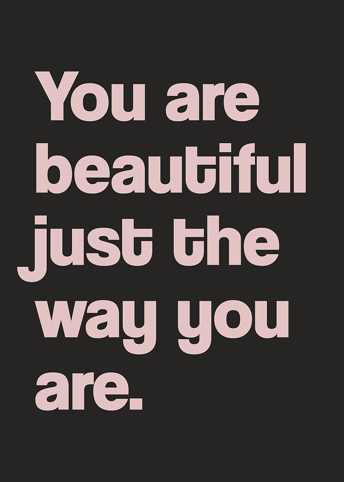 You are beautiful quote