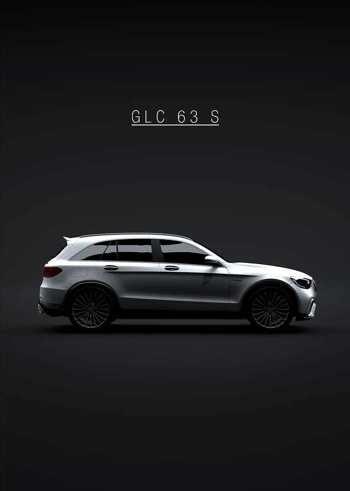GLC63 S AMG 2020 White