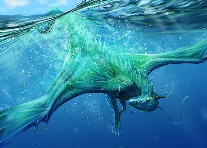 Green in Blue