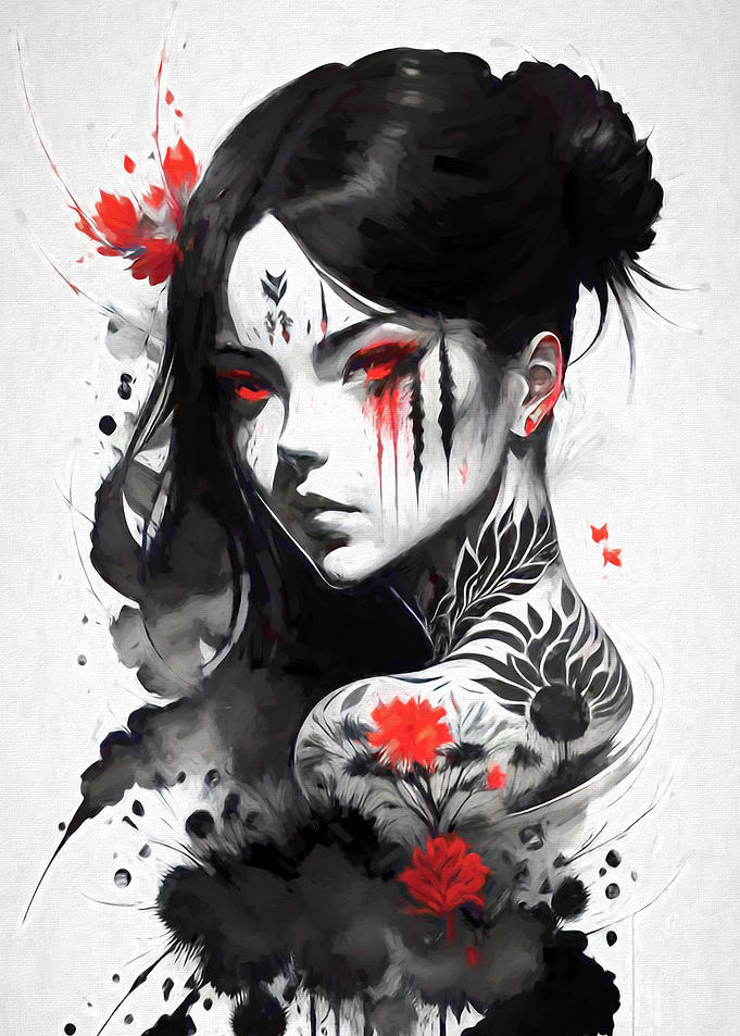 Japan Ink Style Women