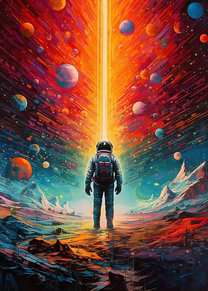 i am in space