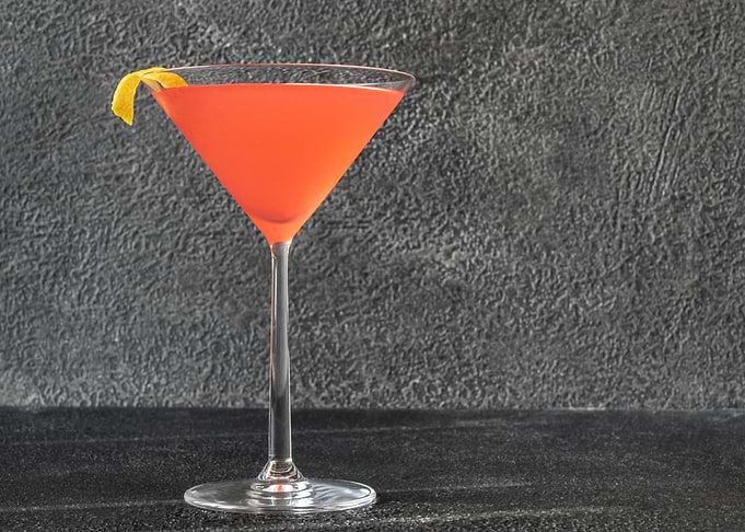 Glass of Cosmopolitan