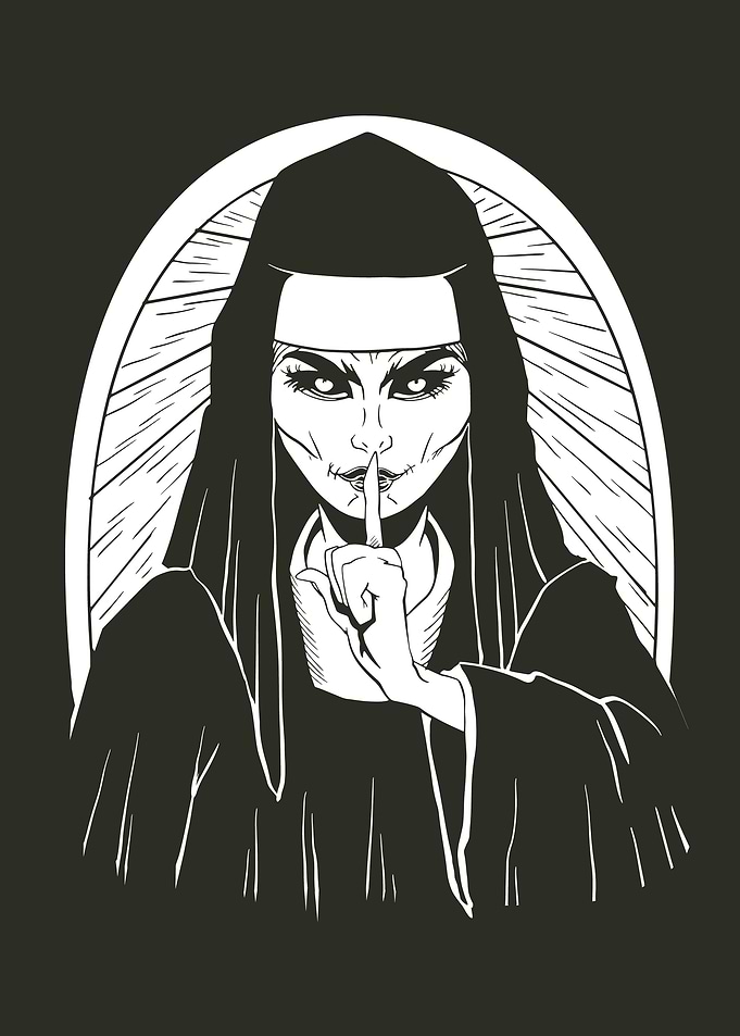 Demonic Christian Nun