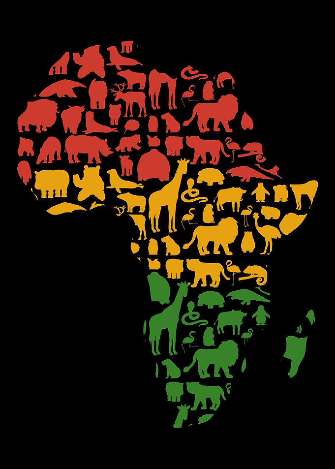 Africa Animal Map